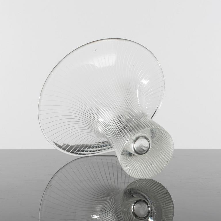 VAS, glas, "Kantarelli", Tapio Wirkkala, Iittala, Finland, 1955, signerad och datera undertill.