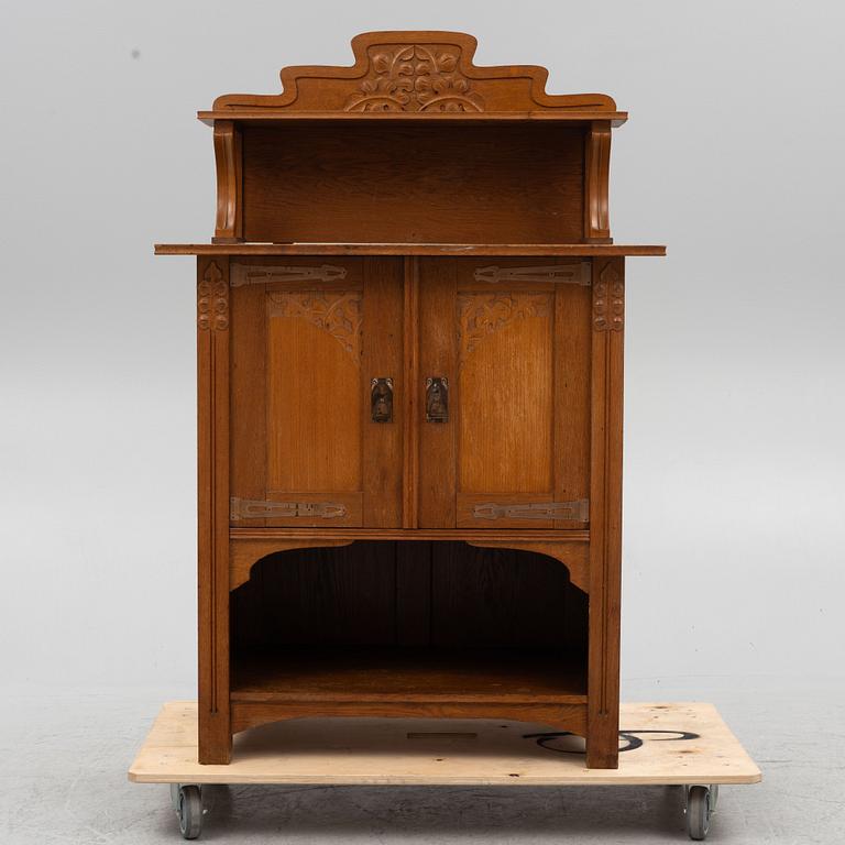 An Art Nouveau sideboard, early 20th Century.