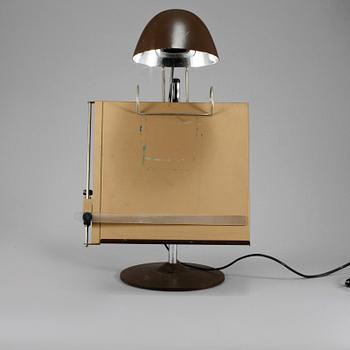BORDSLAMPA, 1900-talets andra hälft.