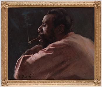 Caleb Althin, Porträtt av Pierre Louis Alexandre (Pettersson).