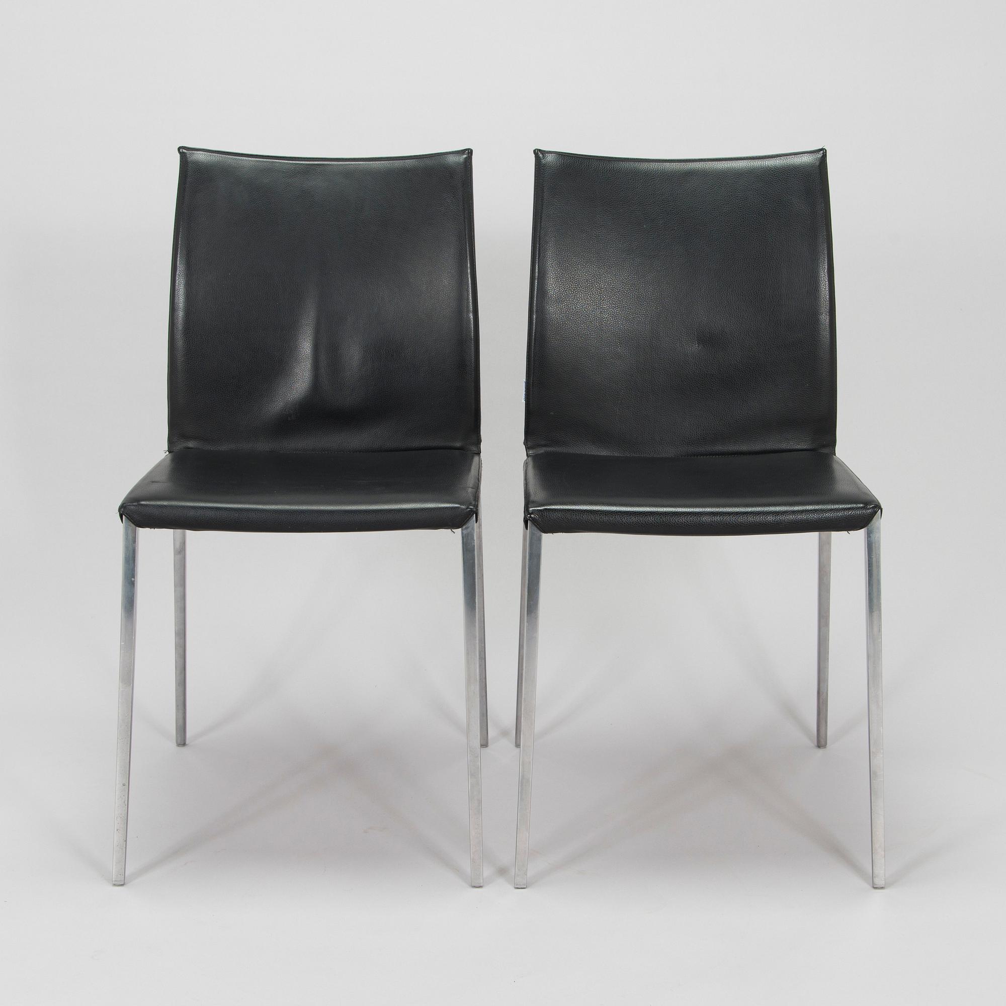 Roberto Barbieri, A set of eight "Lia" chairs for Zanotta, Italy 2007.