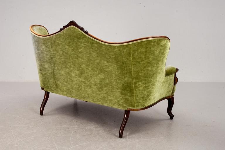 SOFFA, nyrokoko, 1800-talets andra hälft.
