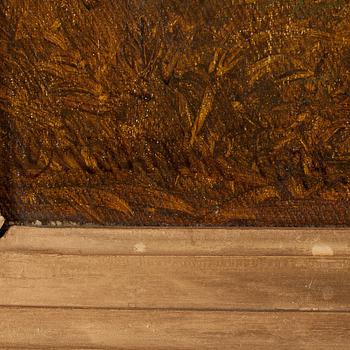 CARL ABRAHAM ROTHSTÉN, olja på duk. Sign och dat 1874.