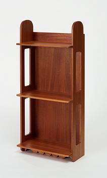 A set of two Josef Frank mahogany wall shelf by Svenskt Tenn, model 2085.