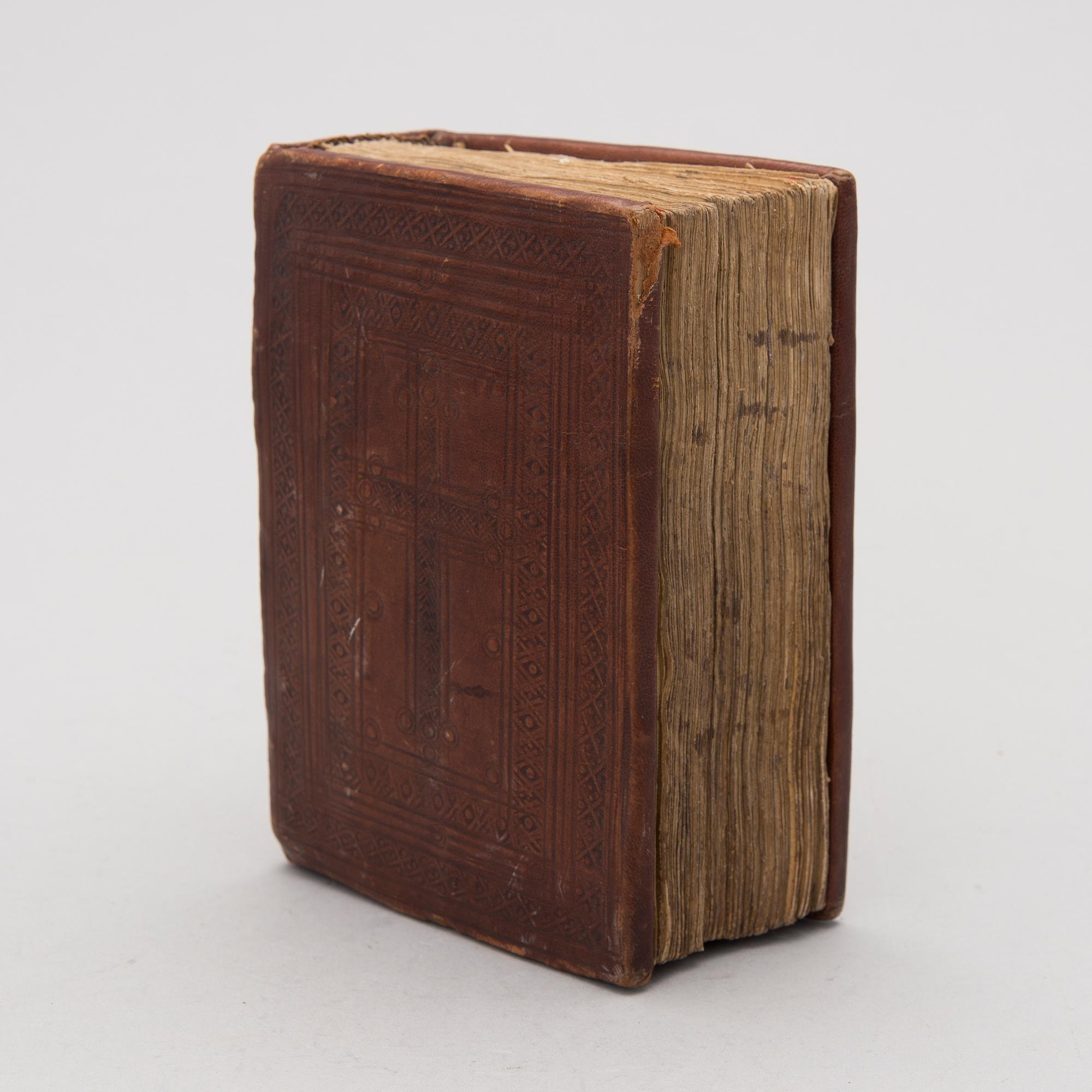 KOPTISK BIBEL, handskriven, Etiopia, 1700-1800-tal.