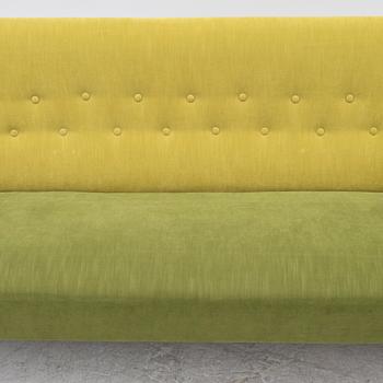 A Swedish sofa and chair, mid 20th century.