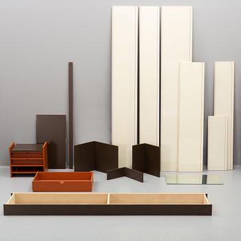 Carl Gustaf Boulogner, a shelf module system, Bogeryd, mid 20th Century.