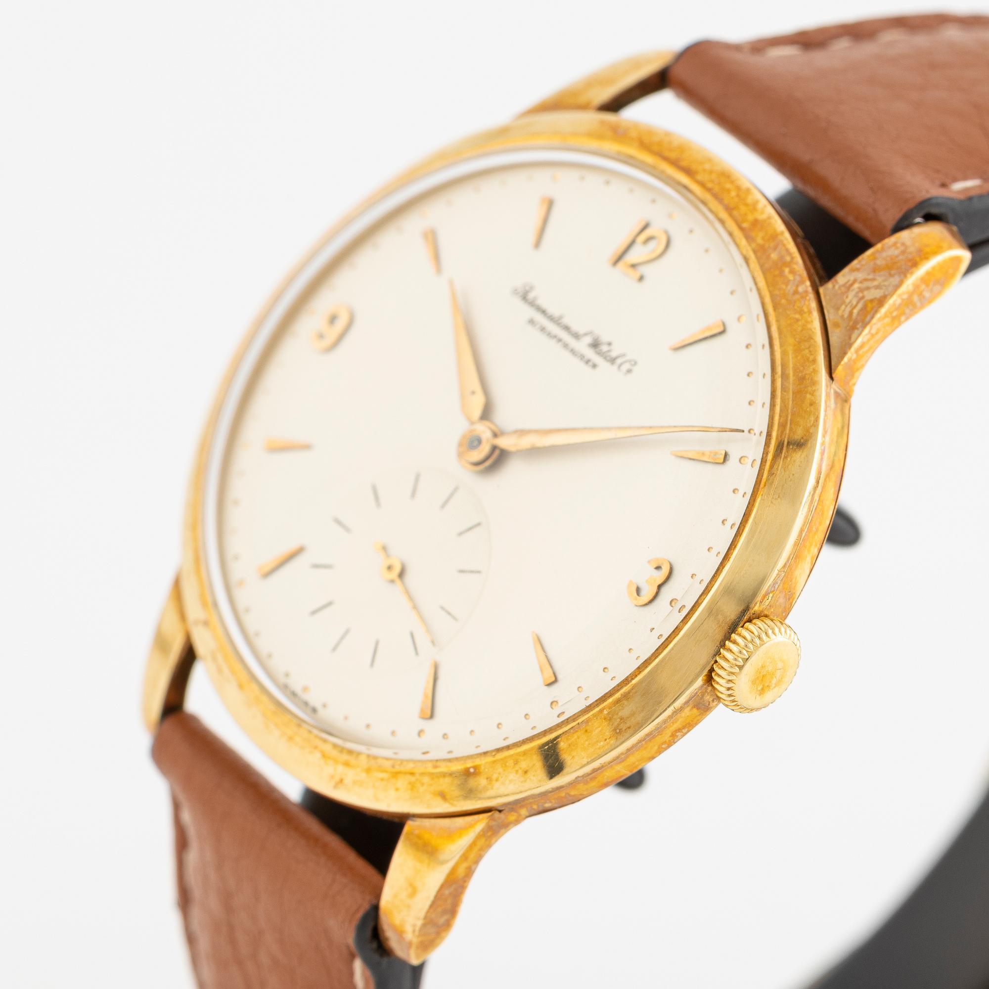 IWC, wristwatch, 36 mm.