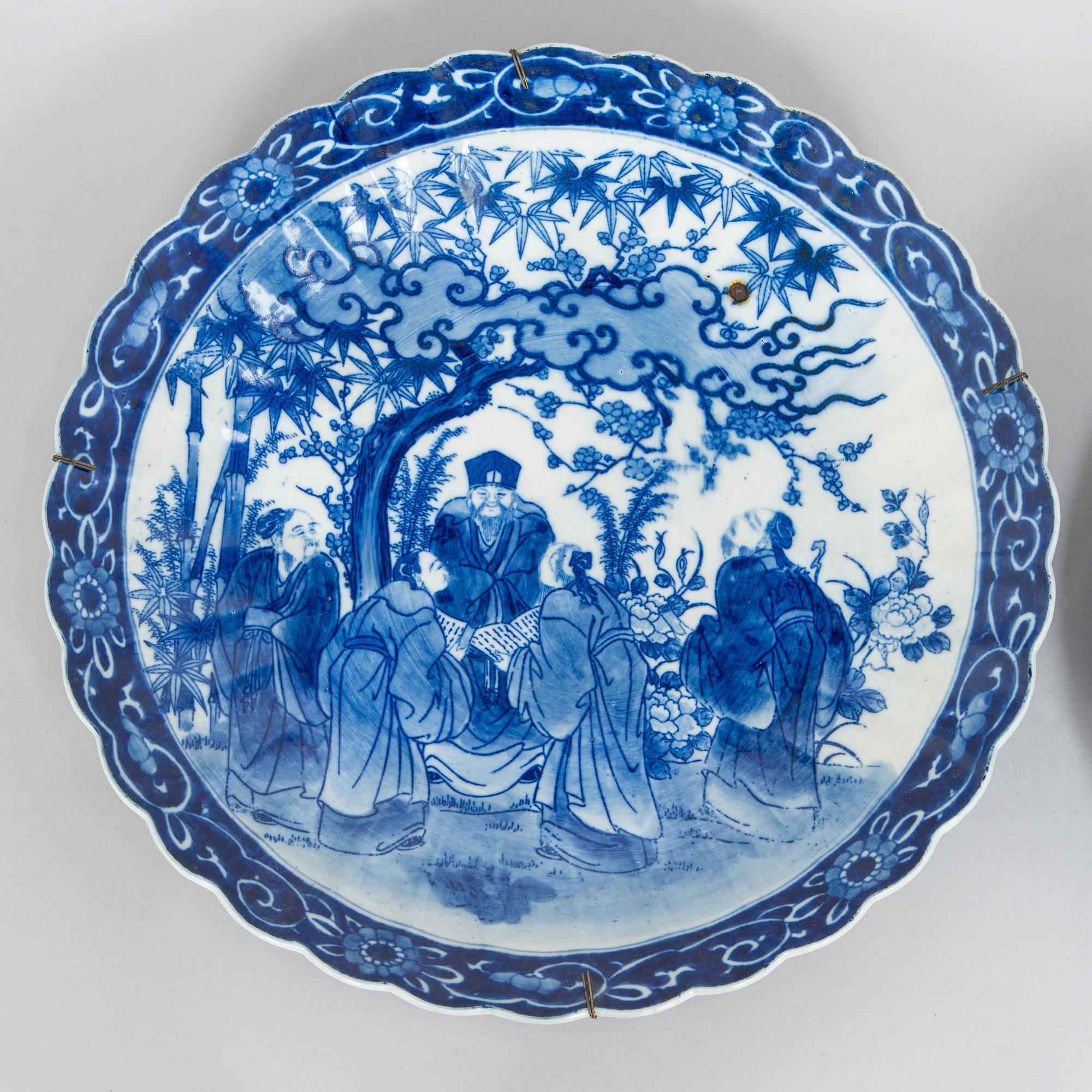 Vateja, 2 kpl, Japani 1900-luvun alkupuoli.