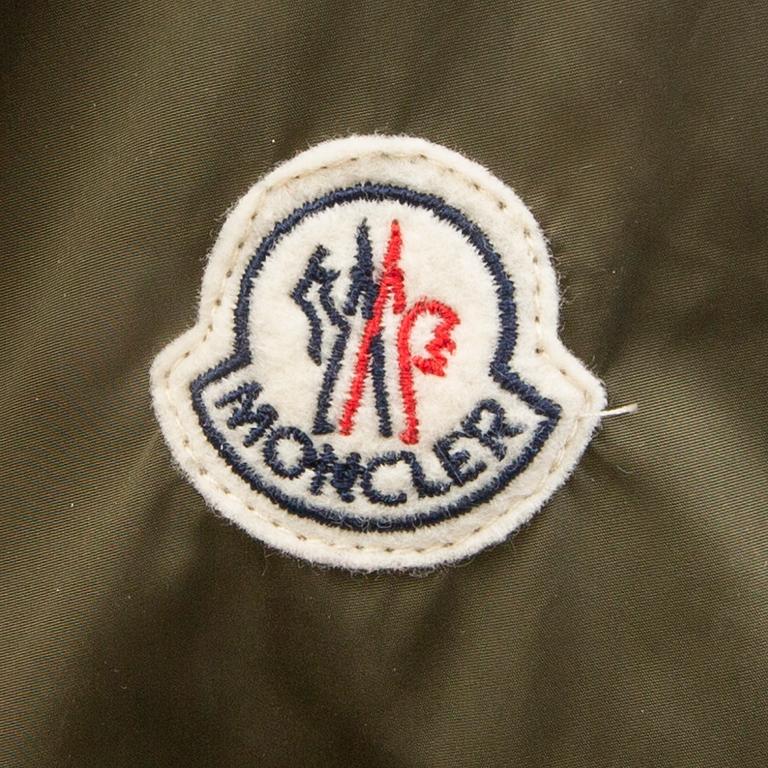 A Moncler Washington long parka  jacket size 2 (M).