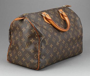 VÄSKA. "Speedy 30", Louis Vuitton.