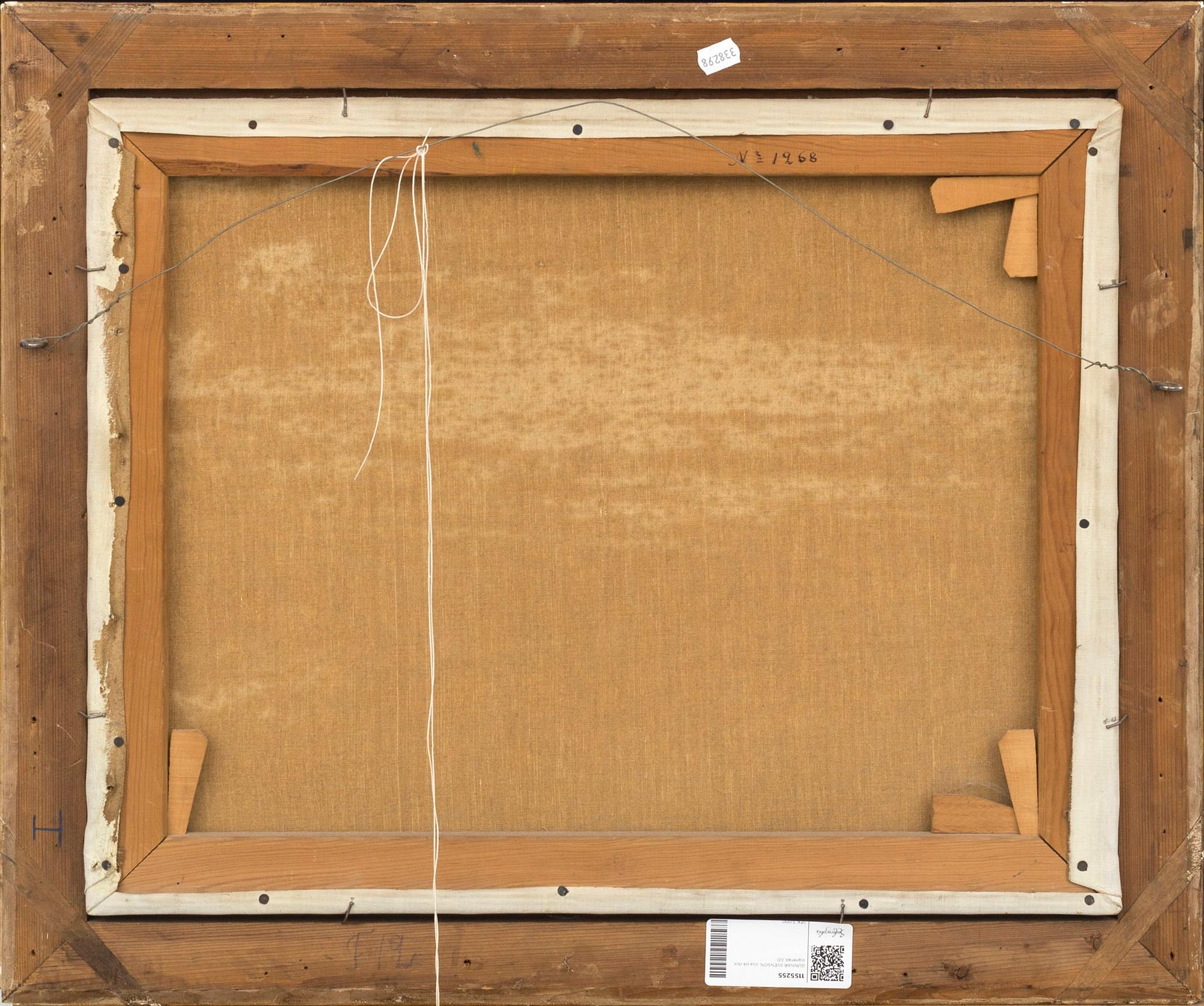 GUNNAR SVENSON, olja på duk, signerad.