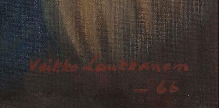 VEIKKO LAUKKANEN, olja på duk, sign. -66.