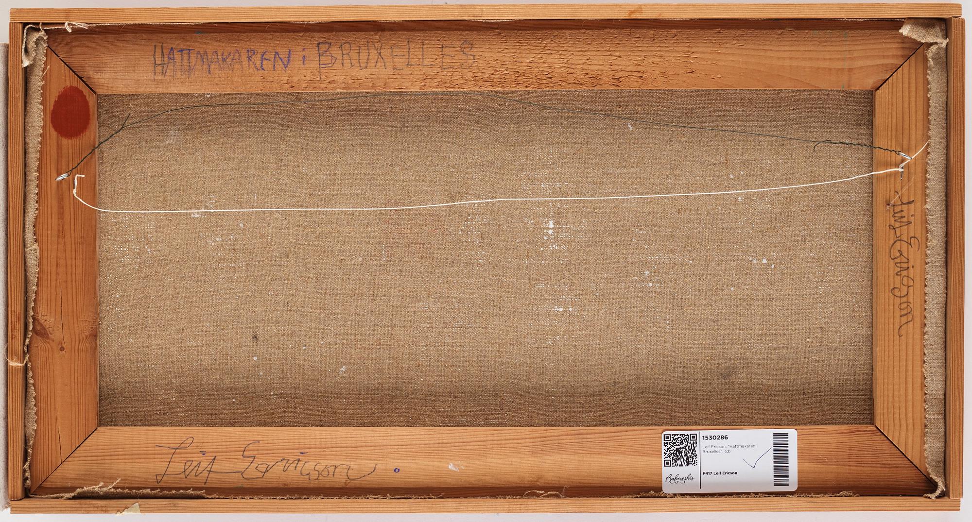 Leif Ericson, "Hattmakaren i Bruxelles".