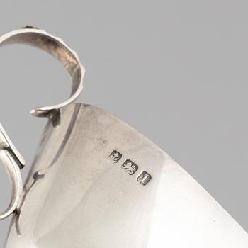 Såssnipor, två stycken, silver, Williams, Birmingham 1910.