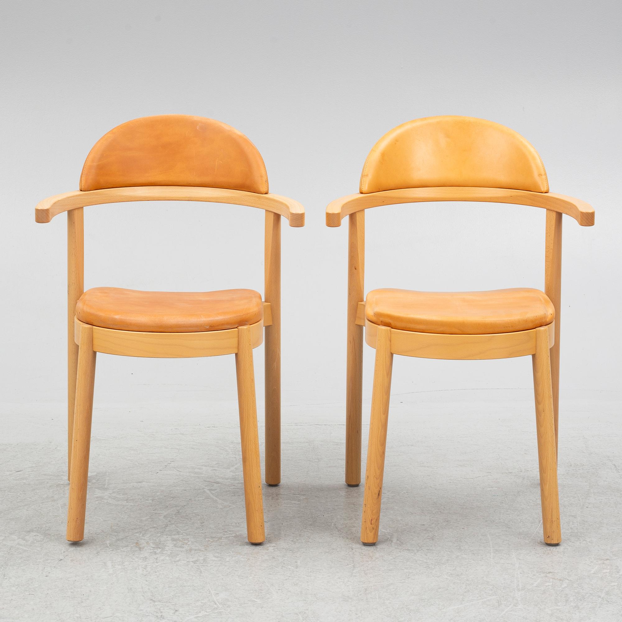 Åke Axelsson, twelve 'SAR' chairs, Gärsnäs, 2000.