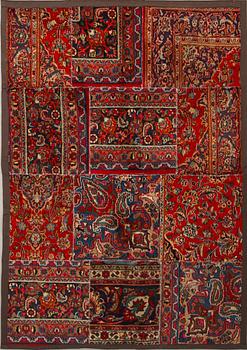 MATTA, orient, patchwork. 200 x 140 cm.
