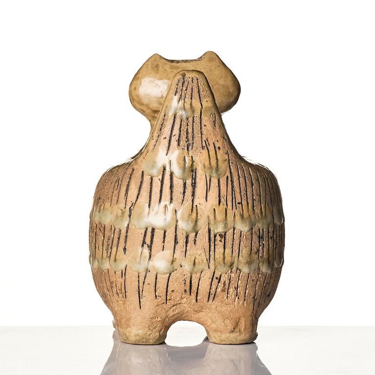 Lisa Larson, a unique stoneware sculpture/money box in the form of a cat, Gustavsberg Studio, probably 1950s.