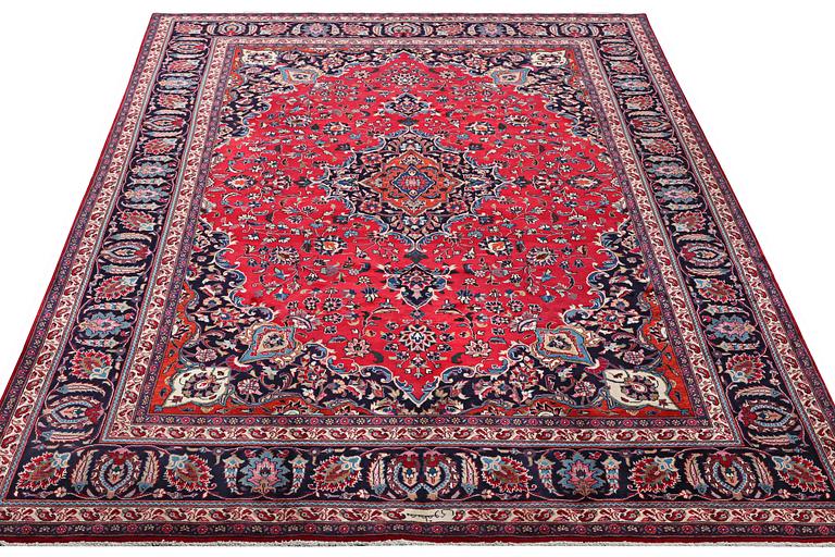 A carpet, Mashad, c. 358 x 244 cm.