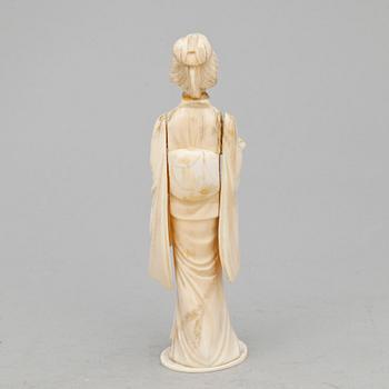 FIGURIN, ben, Japan, troligen Meiji, 1900-talets början.