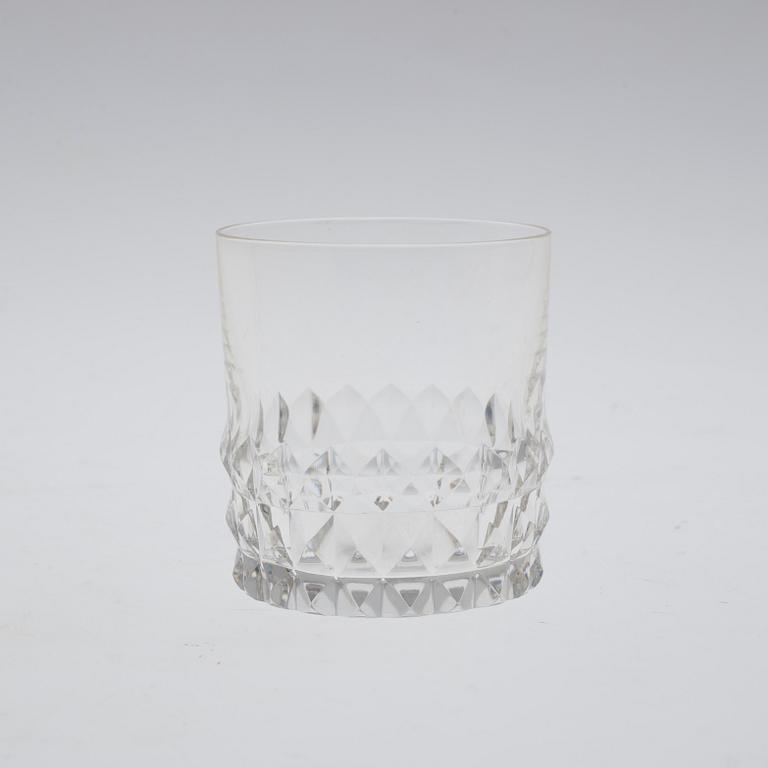 INGEBORG LUNDIN, glasservis, 23 delar, glas, "Silvia", Orrefors.