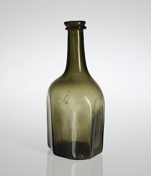 A green 18th/19th century bottle.