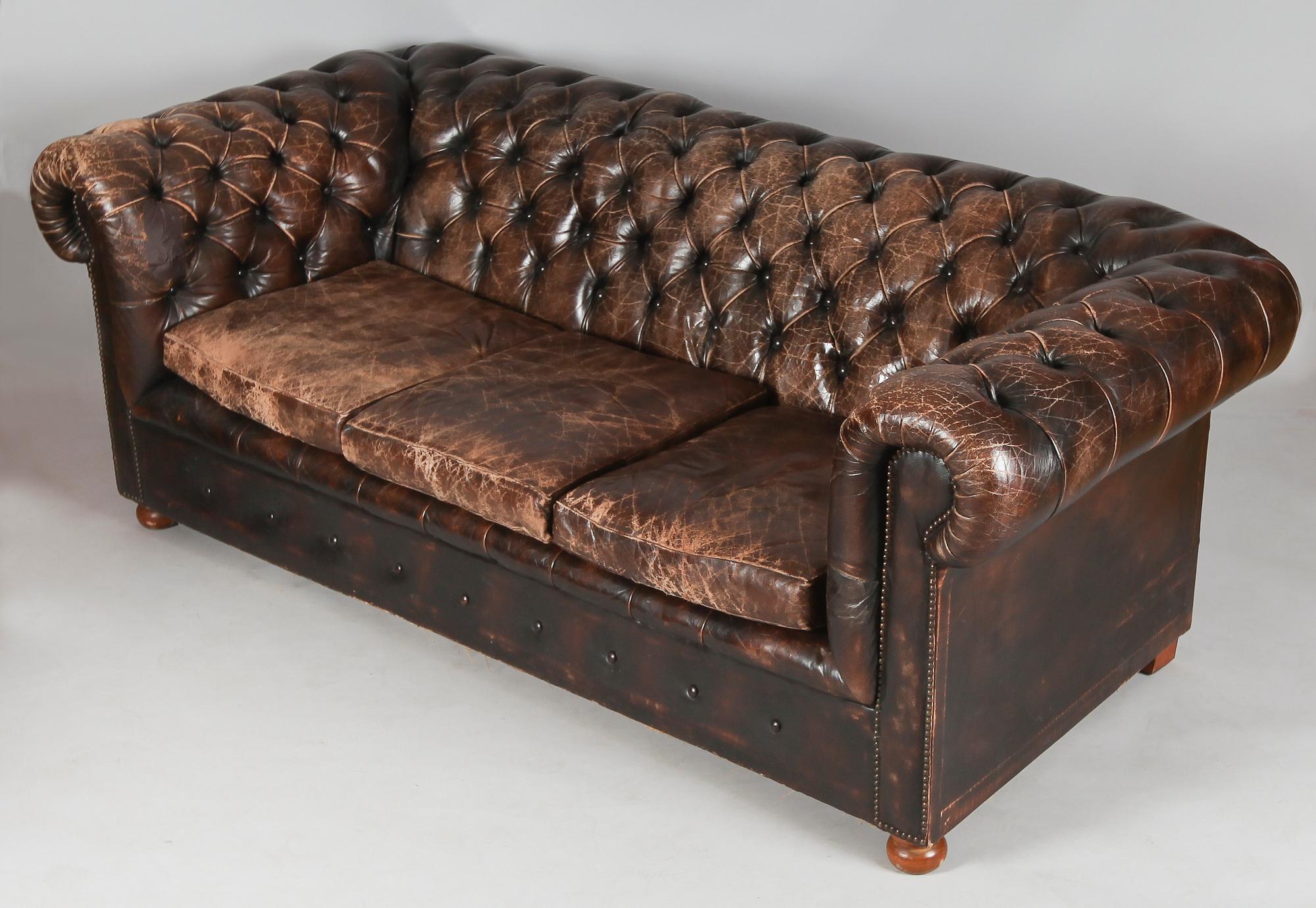 SOFFA, Chesterfieldmodell, 1900-talets andra hälft.