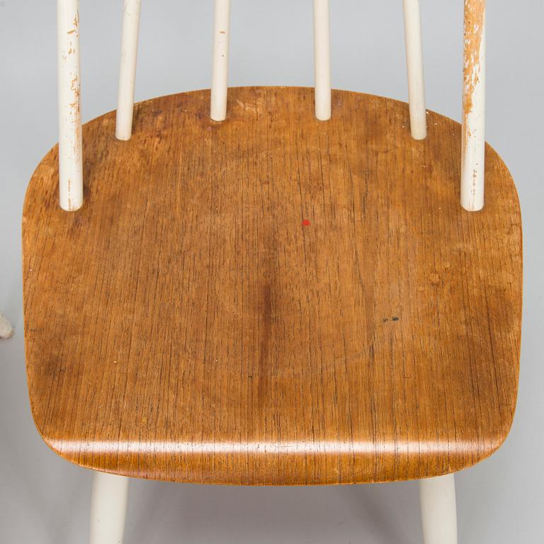 Ilmari Tapiovaara, four mid-20th century 'Fanett' chairs for Asko.