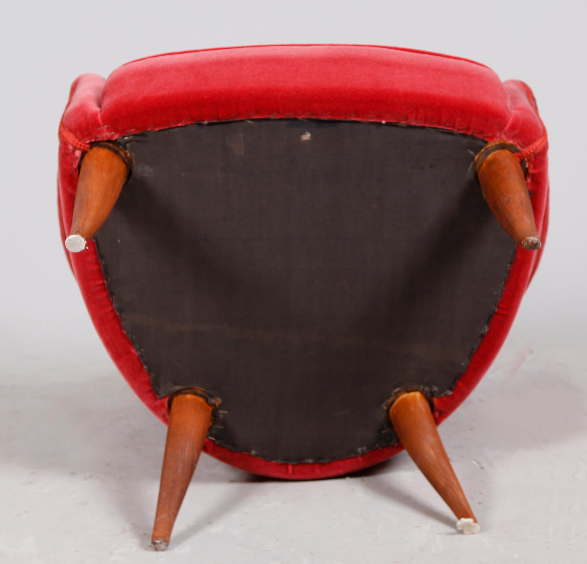 FÅTÖLJ, "Stora Adam" ur Paradiset, Kerstin Hörlin-Holmquist, NKs Triva-serie.