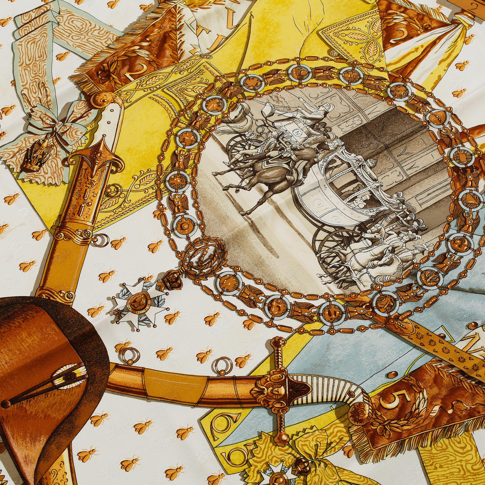 SCARF, "Napoleon", Hermès.