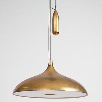 Bröderna Malmströms Metallvarufabrik, taklampa, modell "1576", Malmö, 1950-tal.