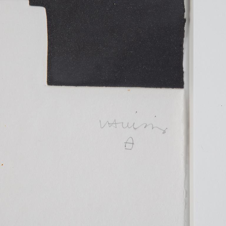 Eduardo Chillida, etching and aquatint, signed V/V PA.
