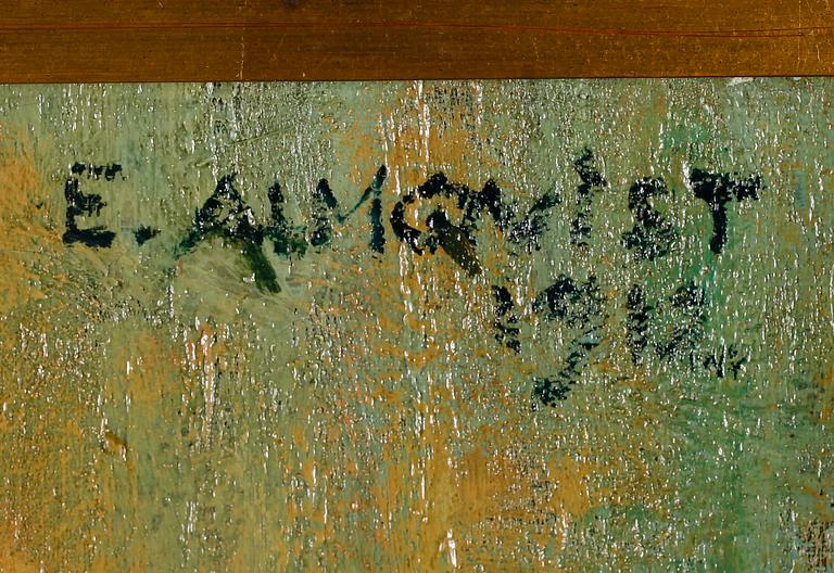 ESTER ALMQVIST, olja på duk, signerad och daterad 1912.