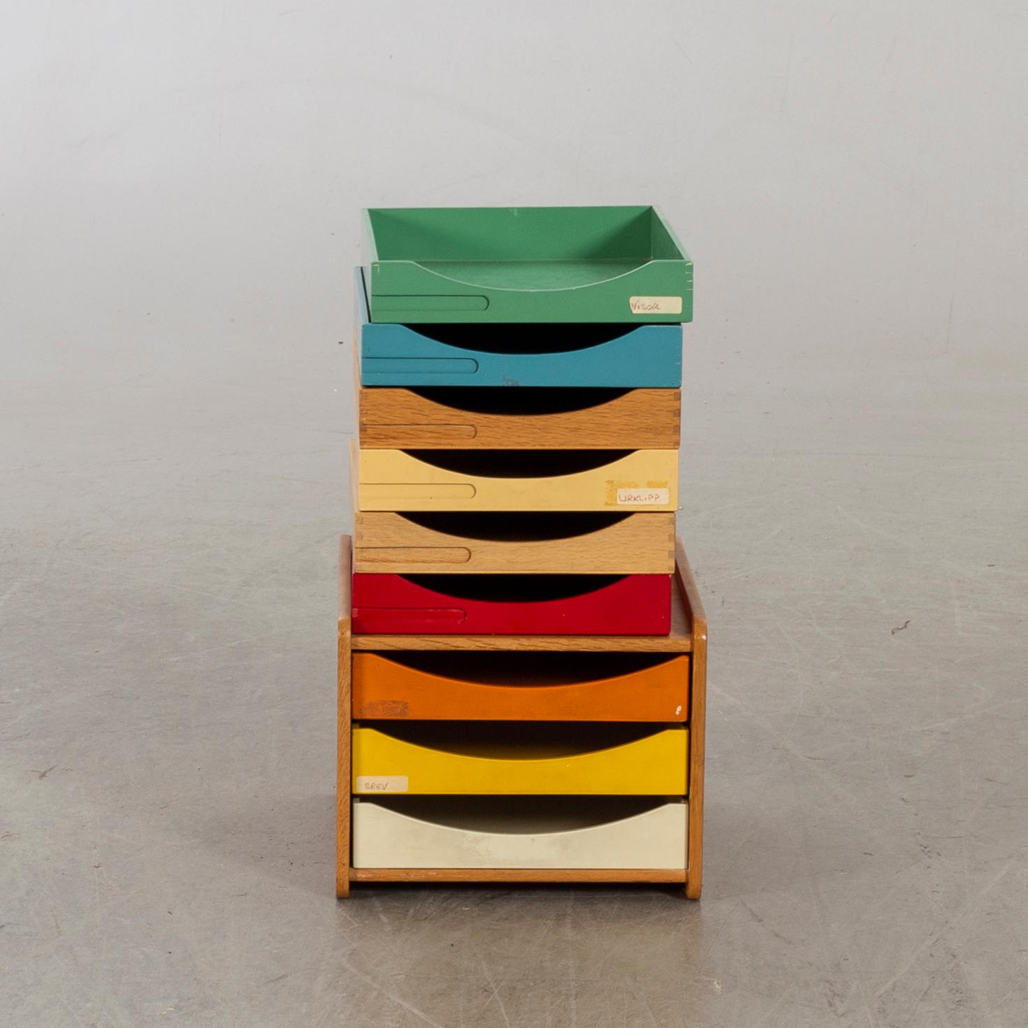 BØRGE MOGENSEN, dokumentfack, AB Karl Andersen & Söner, 1900-talets andra hälft.