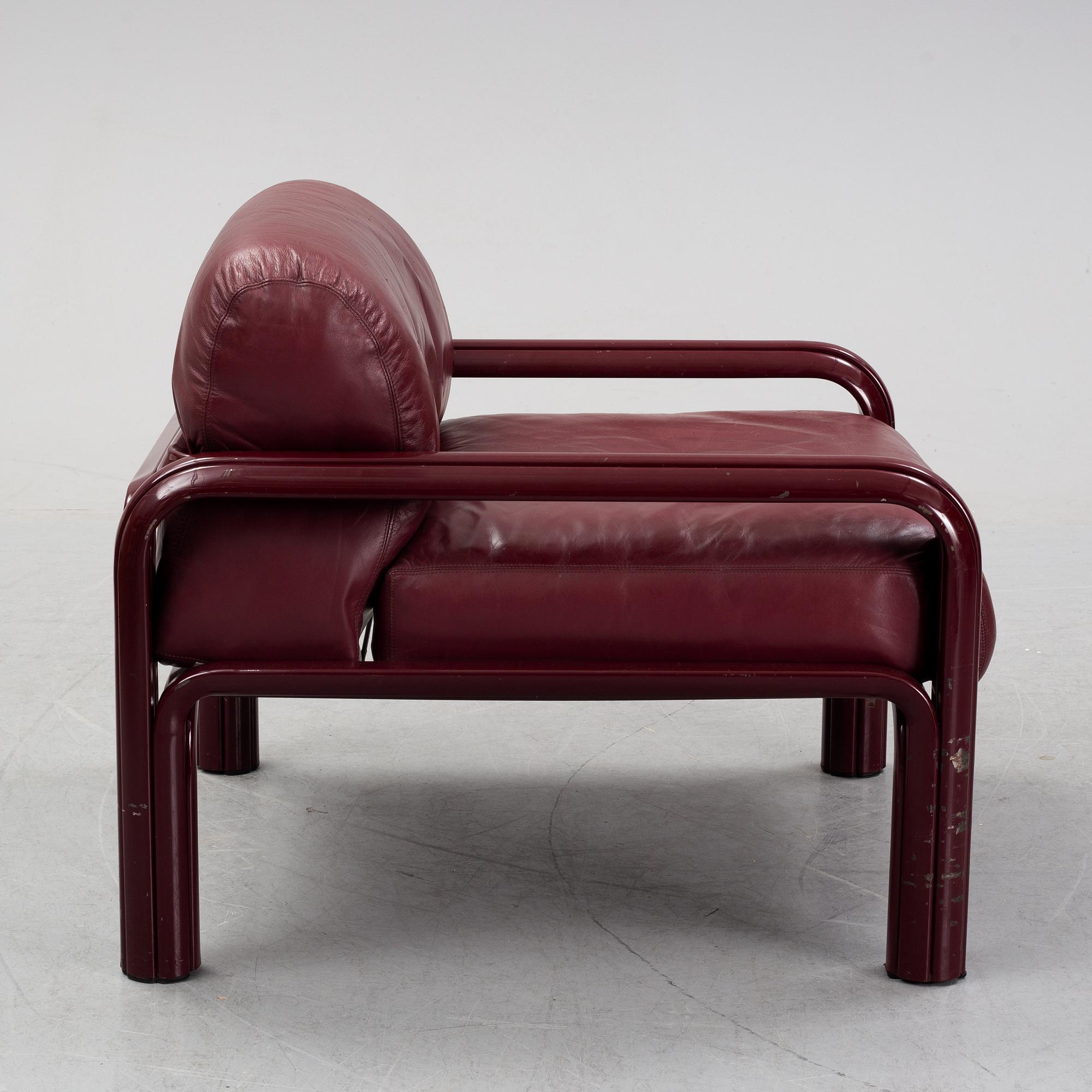 Gae Aulenti, a lounche chair, for Knoll, 1970's.