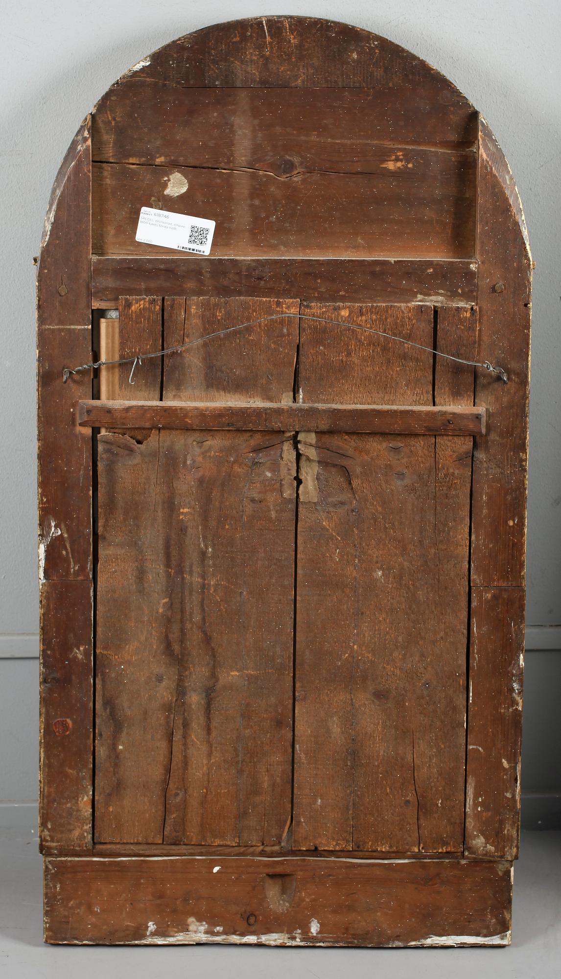 SPEGEL, bronserad, empire, 1800-talets första hälft.