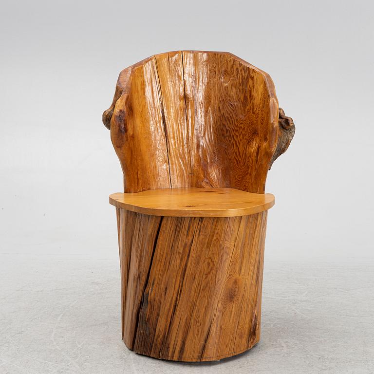 Cube chair, mid-20th century.