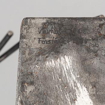 Oscar Reutersvärd, sculpture, steel, signed and dated 1959.
