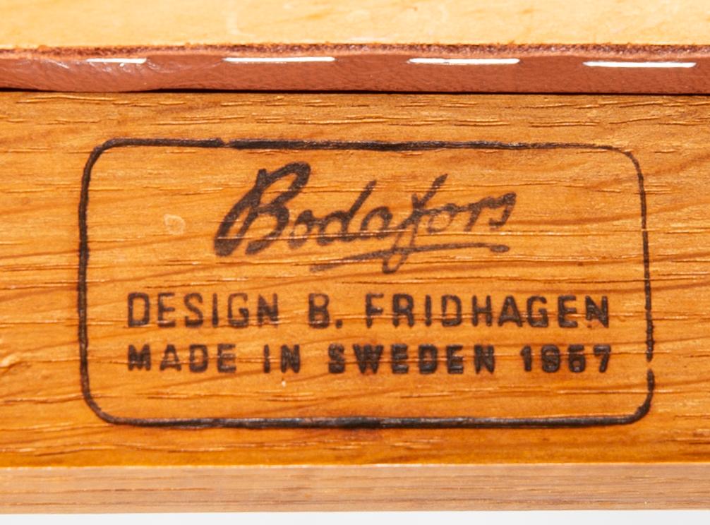 Bertil Fridhagen, matgrupp 5 dlr "Reno" Bodafors möbler 1950/60-tal.