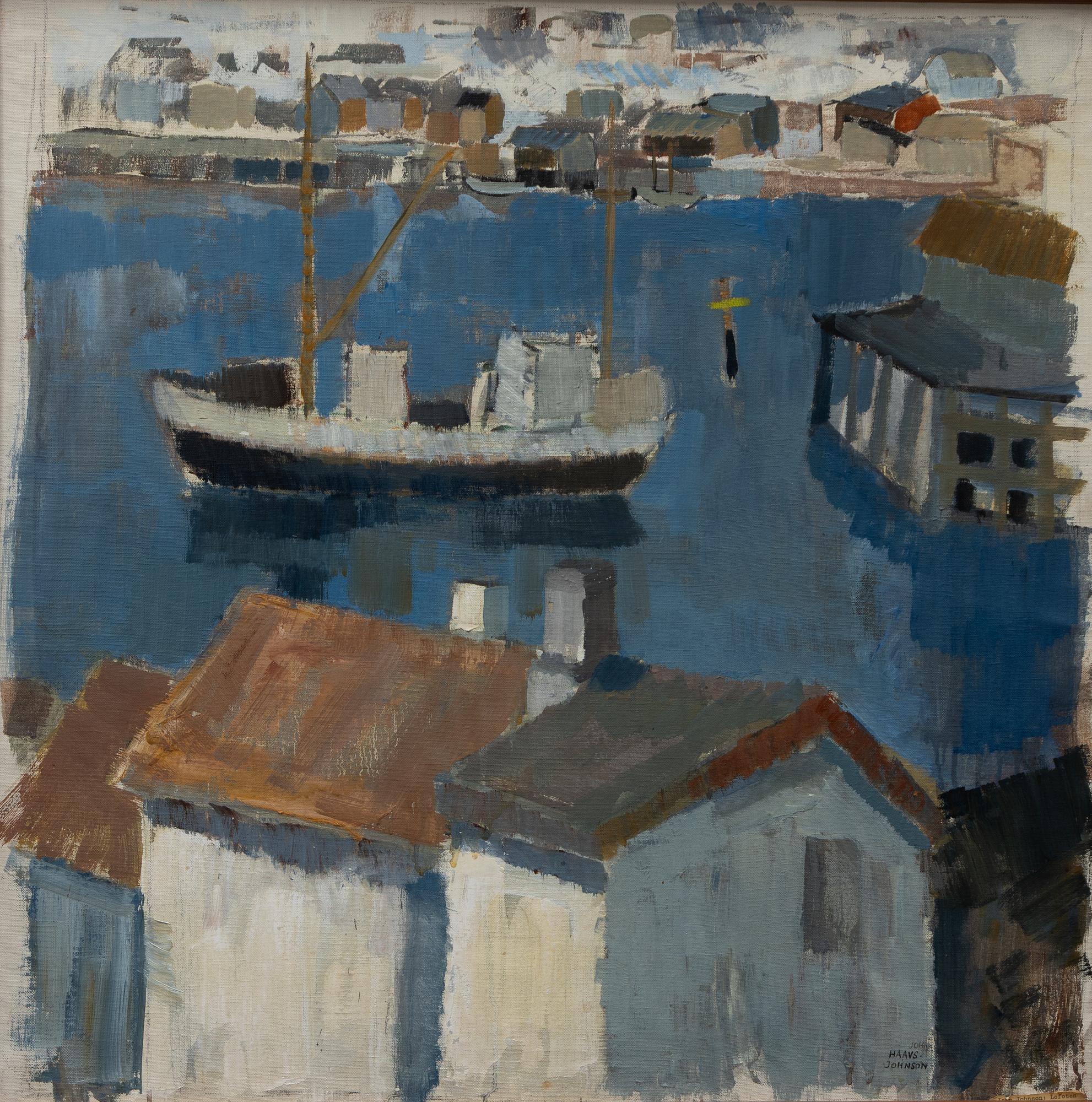 John Haavs Johnson, "Lofoten - utsikt från konstnärshuset".