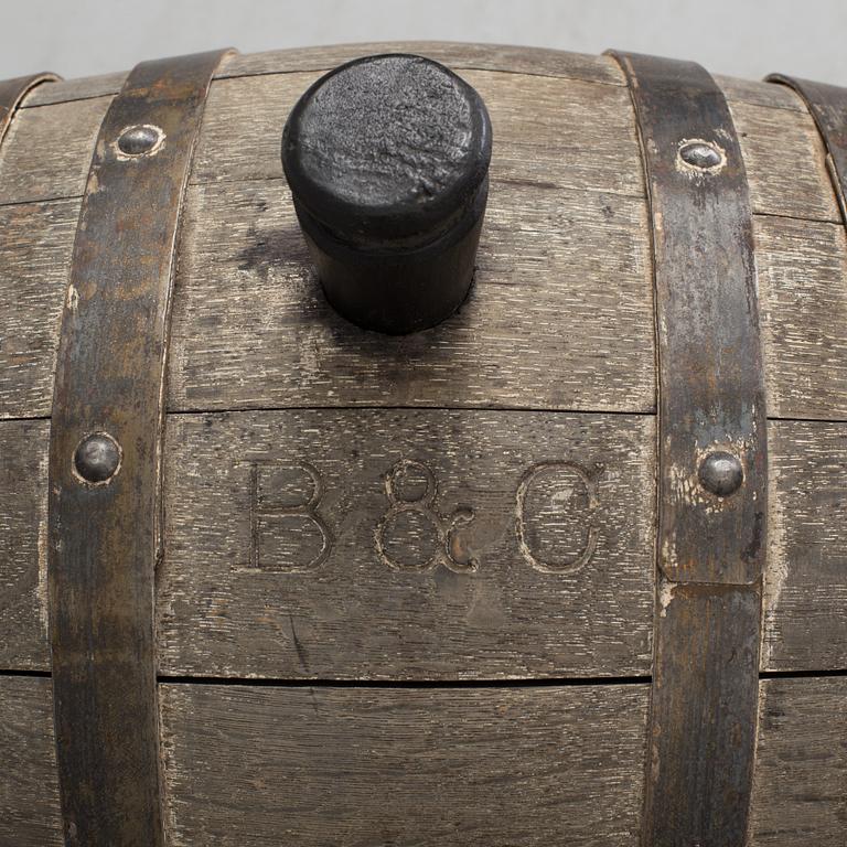 A 19th/20th century keg.