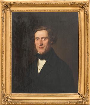 CARL GOTTFRIED EYBE, olja på duk signerad och daterad 1857.