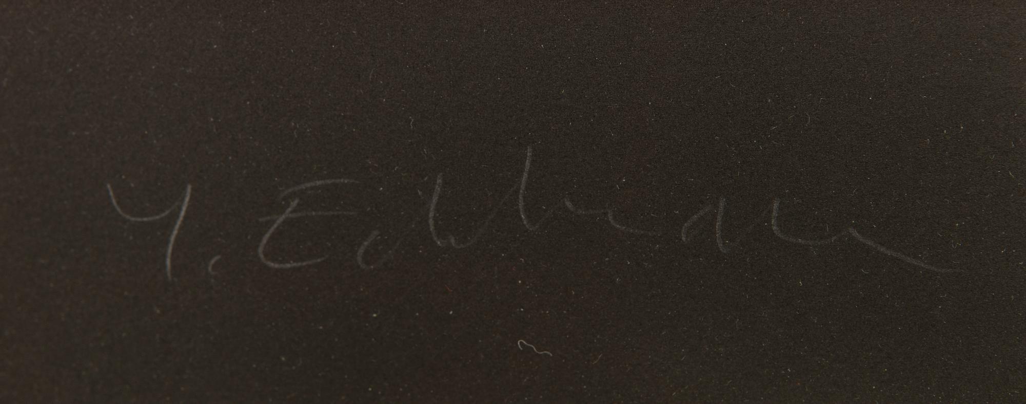 YRJÖ EDELMANN, litografi, signerad och numrerad 31/150.