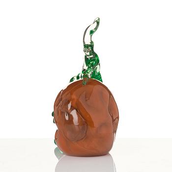 Mark Brusse, a "The Resting Tree" glass sculpture, ed. 3/6, Berengo Studio, Murano, Italy, 1997.