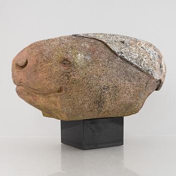 Henrik Allert, a stoneware sculpture, signed.