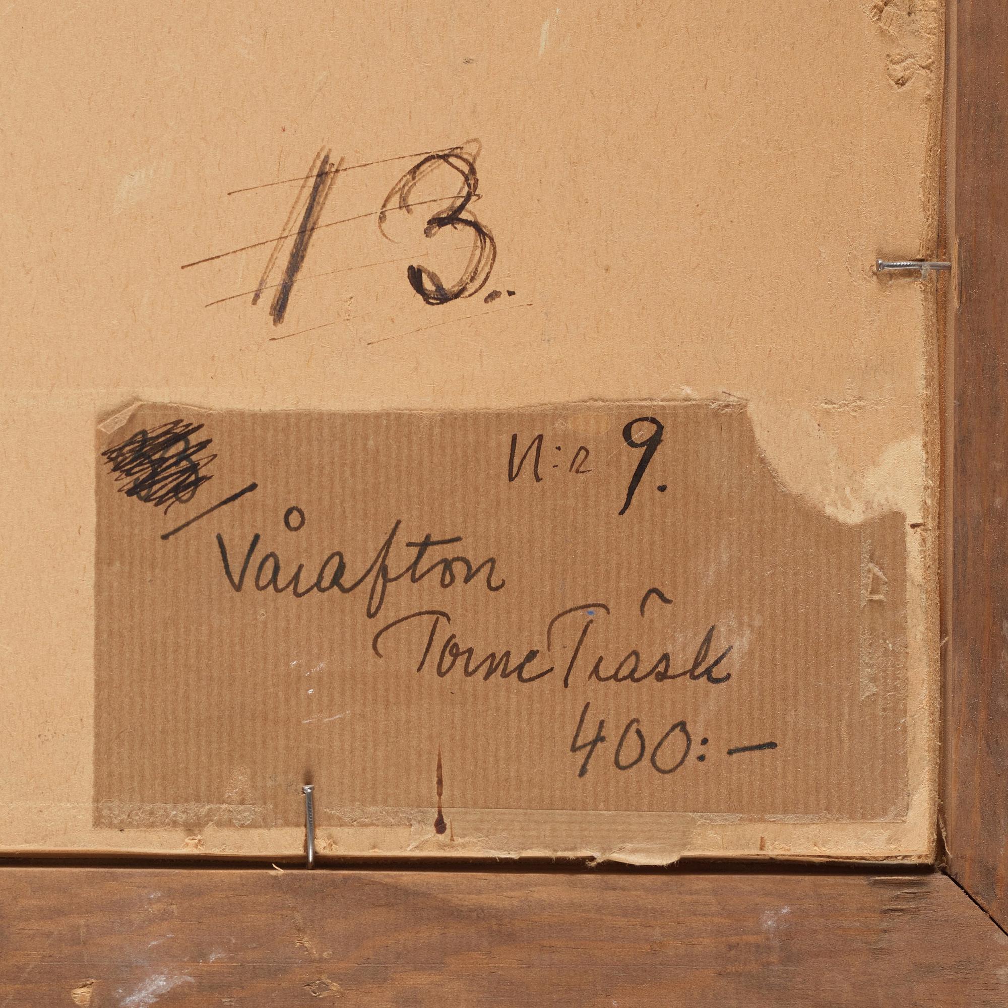 Helmer Osslund, "Vårafton Torne Träsk".
