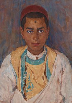 Alexandre Roubtzoff, "Muldi", portrait of a Tunisian boy.