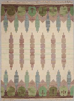 MATTA, rölakan, "Hallandsåsen", monogramsignerad JJ, (Judith Johansson). Ca 241 x 151 cm.