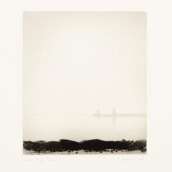 Gunnar Norrman, Drypoint etchings, 8, signed and numbered.
