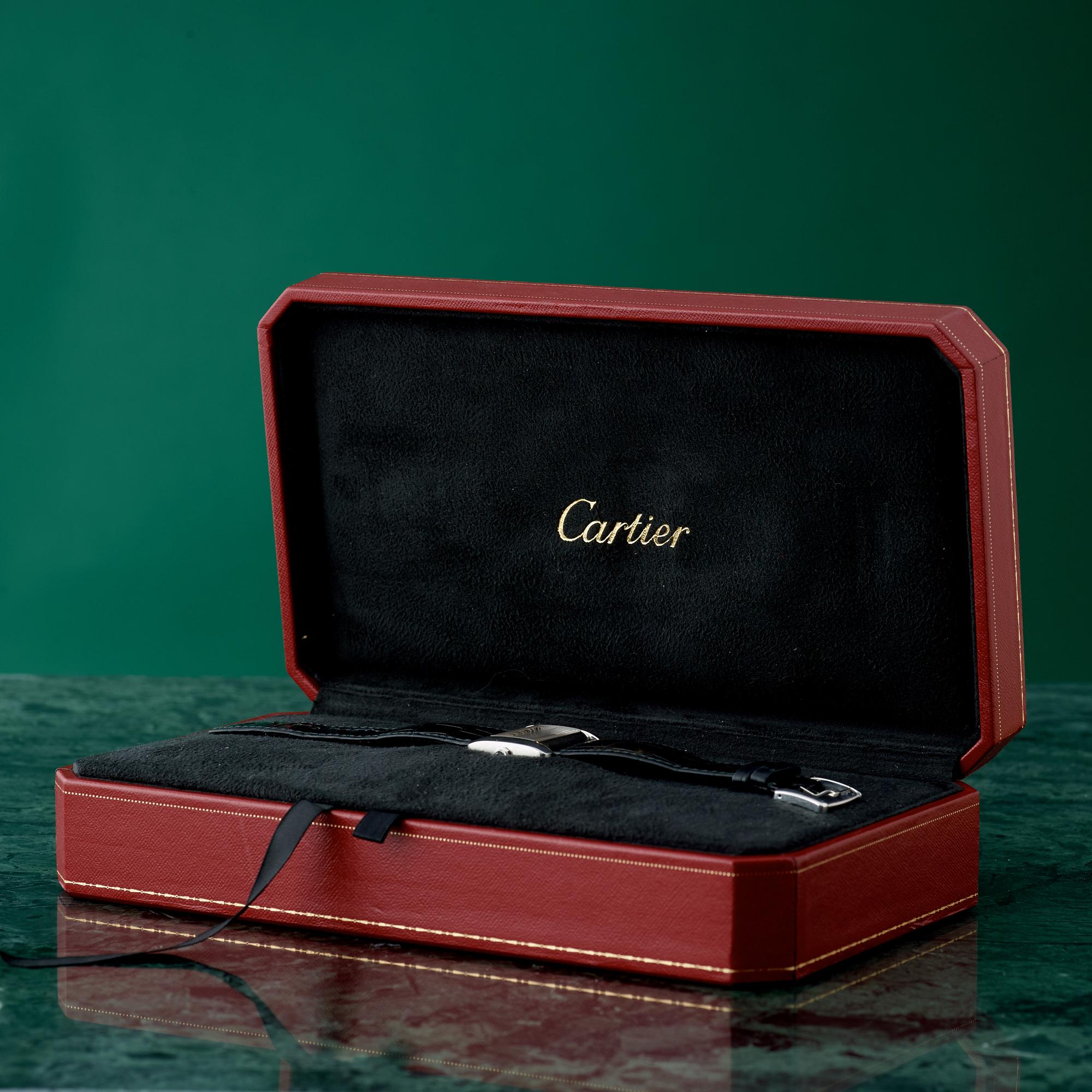 CARTIER, Tank Divan, wristwatch, 38 x 24,5 (30) mm,